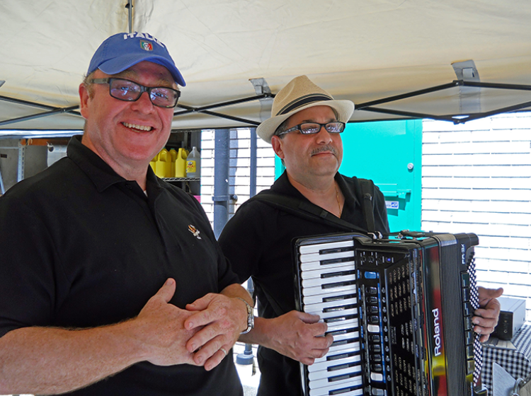 Fun with the accordion